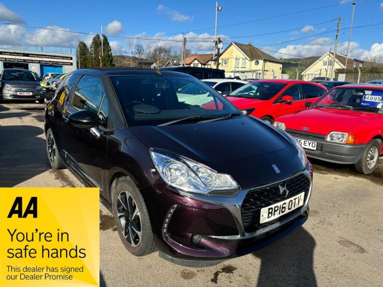 2016 DS Automobiles DS 3 1.6 BlueHDi Elegance 2dr CONVERTIBLE DIESEL Manual