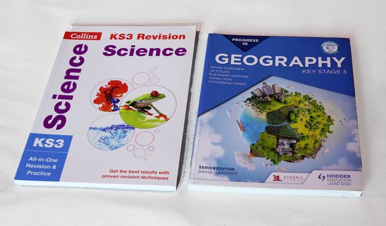 Key Stage 3 Books - Science and Geography £5-10
