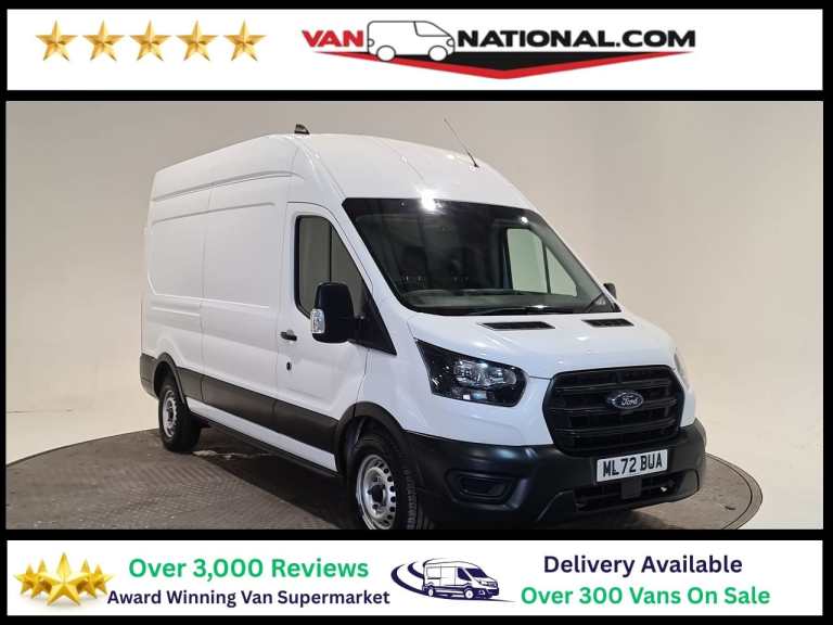 2022 Ford Transit 2.0 EcoBlue Hybrid 130ps H3 Leader Van PANEL VAN DIESEL Manual