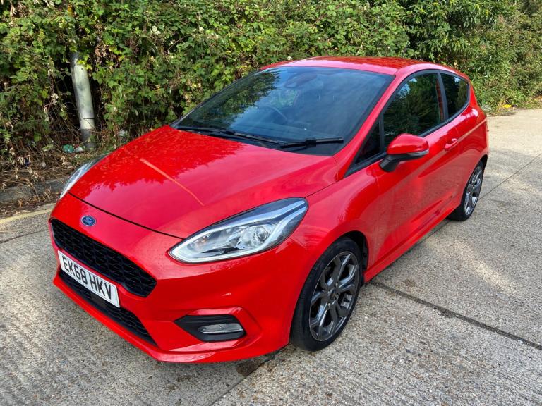 2018 Ford Fiesta 1.0 EcoBoost 125 ST-Line 3dr Red 57k Miles Years MOT Warranty HATCHBACK Petrol M...