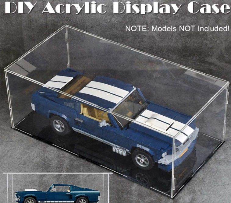 DIY Acrylic Display Case / Self-Install Clear Cube Display Box Show