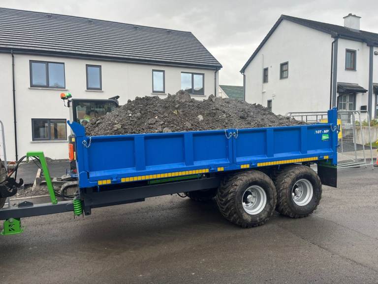 New 10T Dropside Tipping Trailer