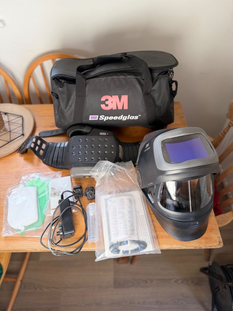 Speedglass G5-01 helmet G5-01Vc filter & adflo papr.