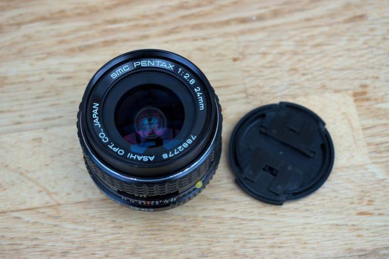 Asahi SMC Pentax 24mm f/2.8 Lens – Excellent Working Condition