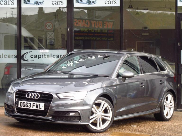 2013 Audi A3 1.4 TFSI S line Sportback S Tronic Euro 5 (s/s) 5dr HATCHBACK Petrol Automatic