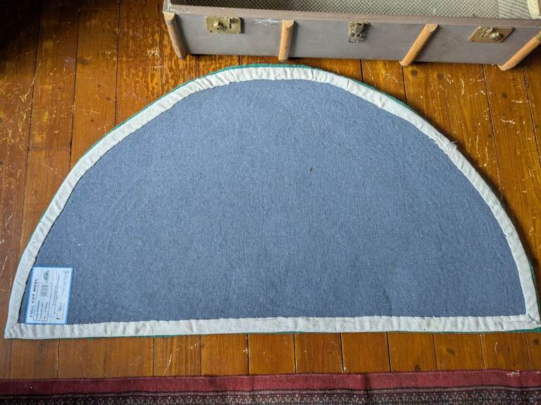 Fireside Half Moon Wool Rug