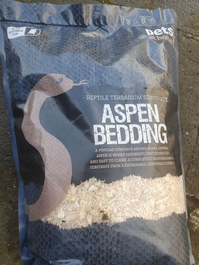 Repile snake bedding aspen substrate