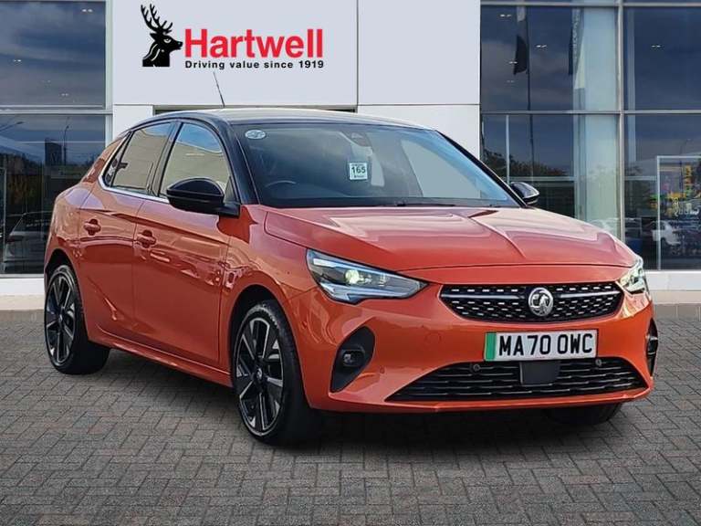 2020 Vauxhall Corsa 50kWh Elite Nav Hatchback 5dr Electric Auto (7.4Kw Charger) (136 ps) Automa H...