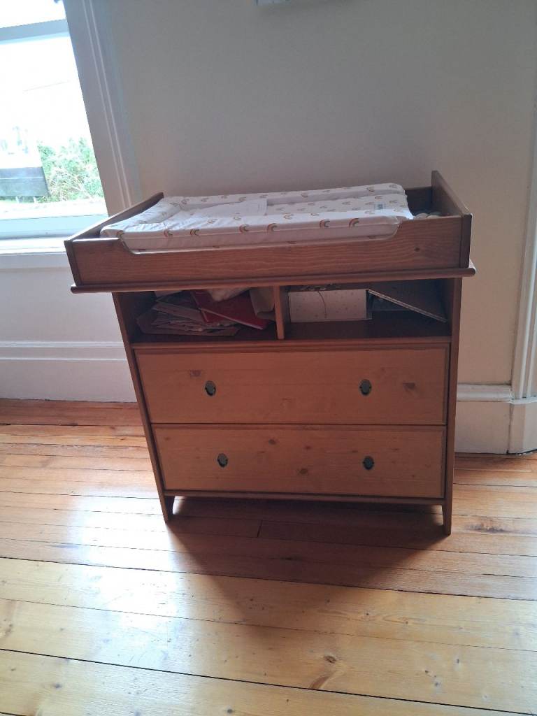 Nursery furniture - cot, change table, wardrobe 