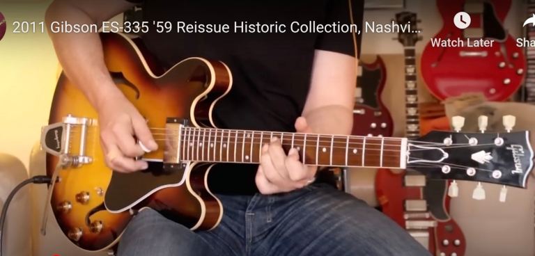 Gibson ES-335 '59 Reissue Historic Collection 2011 - Vintage Burst