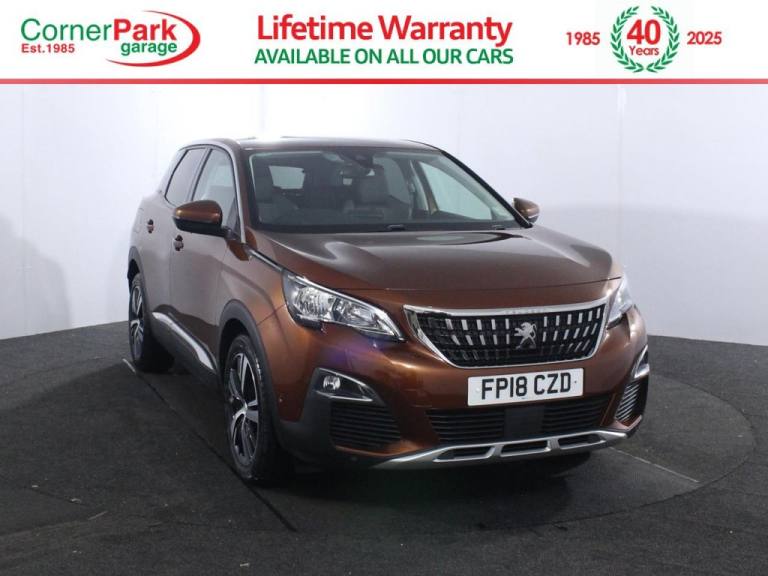 2018 Peugeot 3008 1.2 PureTech Allure SUV 5dr Petrol Manual Euro 6 (s/s) (130 ps) HATCHBACK Petro...