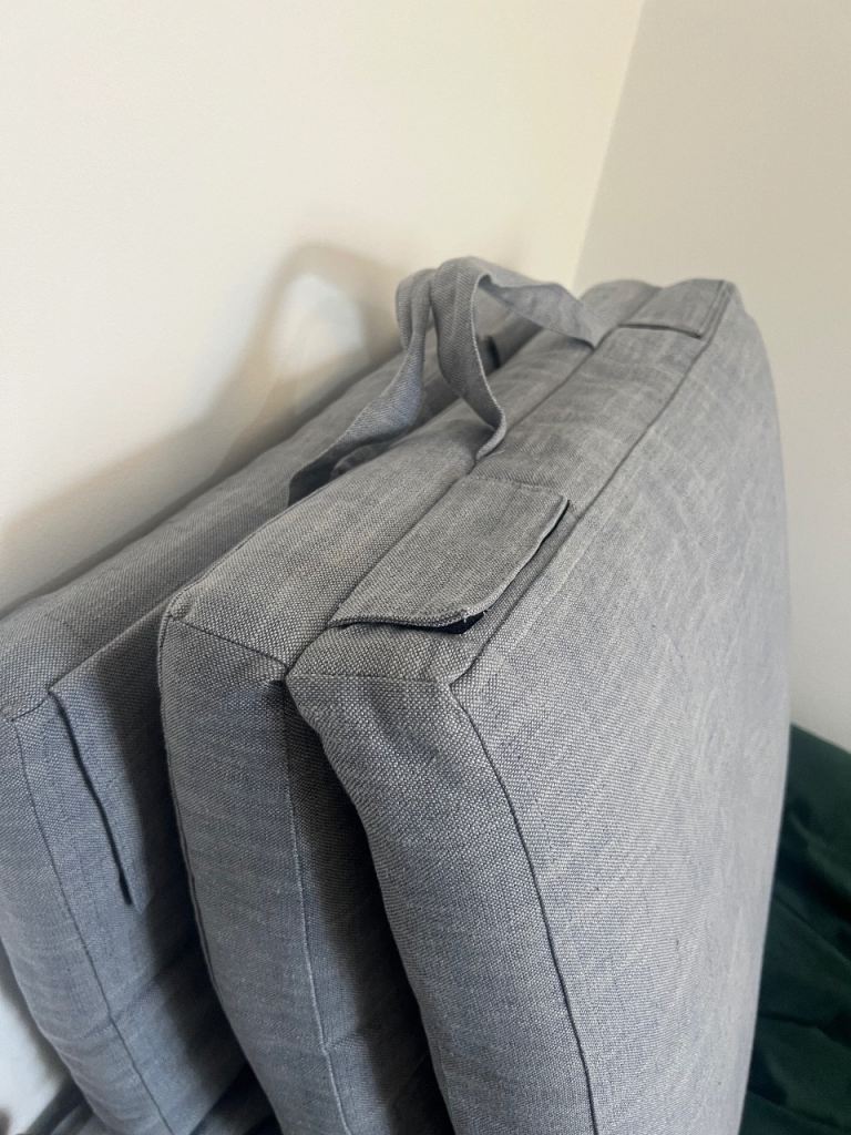 Futon Company Porta Bed/Seat (Cornish Blue Coast Weave)