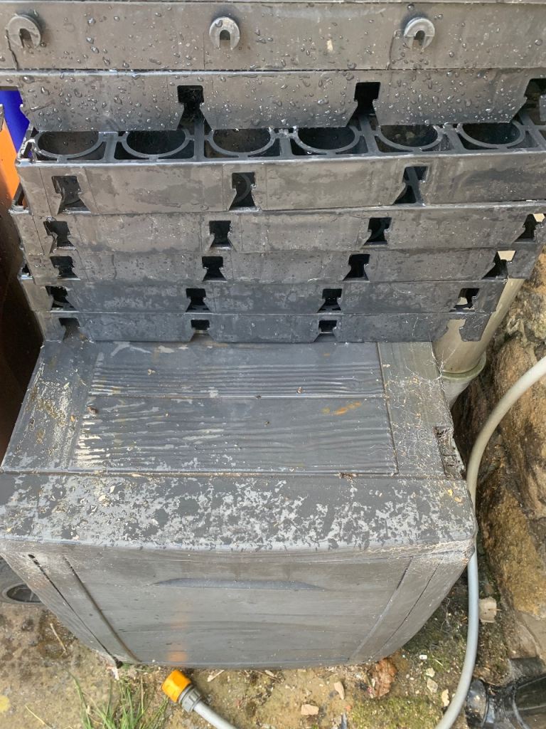 50mm deep interlocking ground stabilisation grids ideal for caravans and cars