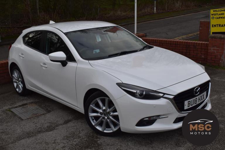 2018 Mazda Mazda3 2.0 SKYACTIV-G Sport Nav Hatchback 5dr Petrol Auto Euro 6 (s/s) (121 ps) Hatchb...