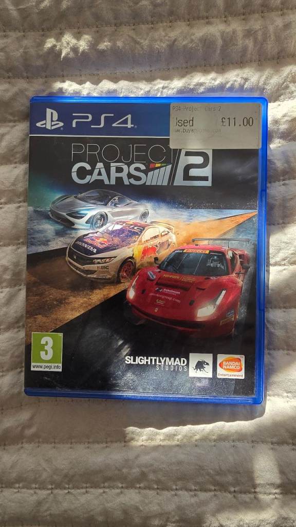 Project CARS 2 PS4 Game – Good Condition