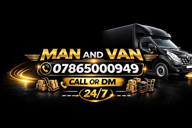 WASTE CLEARANCE HOUSE REMOVAL PACKING UNPACKING CHEAP & LOCAL MAN WITH VAN PROFESSIONAL24/7SAME DAY