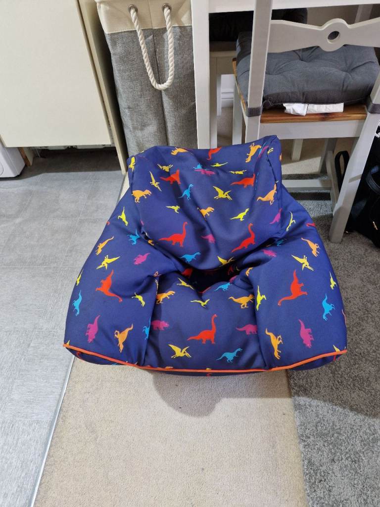 Dinosaur bean bag