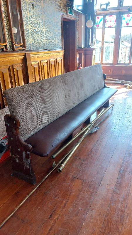3m long pew bench