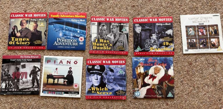 Collection of DVD’s