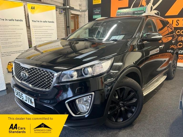 65 reg Kia Sorento 2.2 CRDI KX-3 ISG automatic,7 seater,4x4,black,black leather.