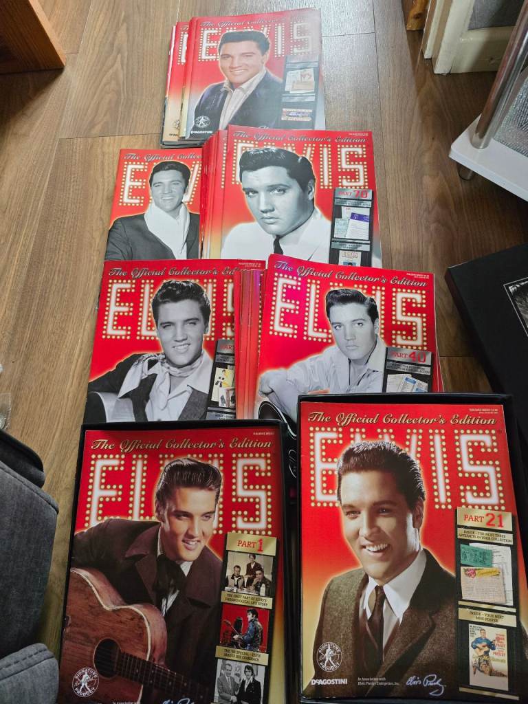 Elvis Magazines x 90 with inserts 