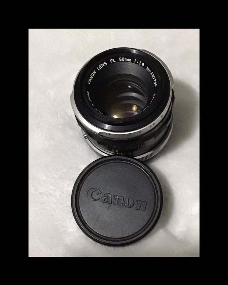 CANON “CLASSIC “ FL 50mm f/1.8 Very Rare Lens (Circa 1965)  BARGAIN AT