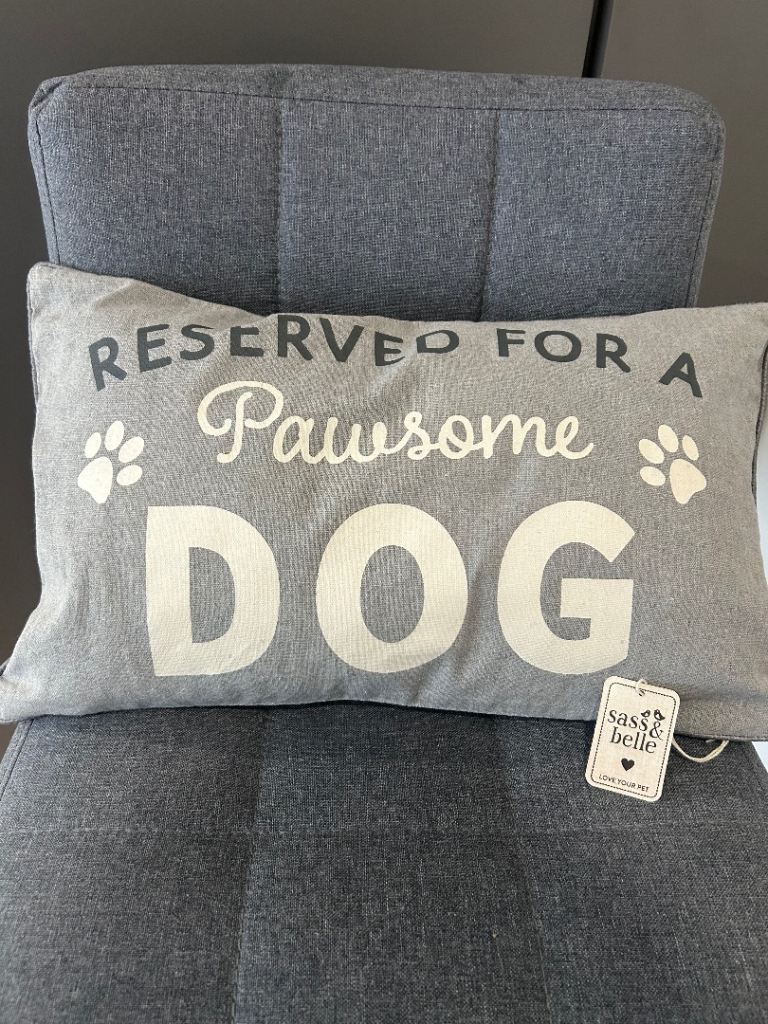 Cushion for Dog Lovers, ideal for your pawsome pet includes cushion filler 