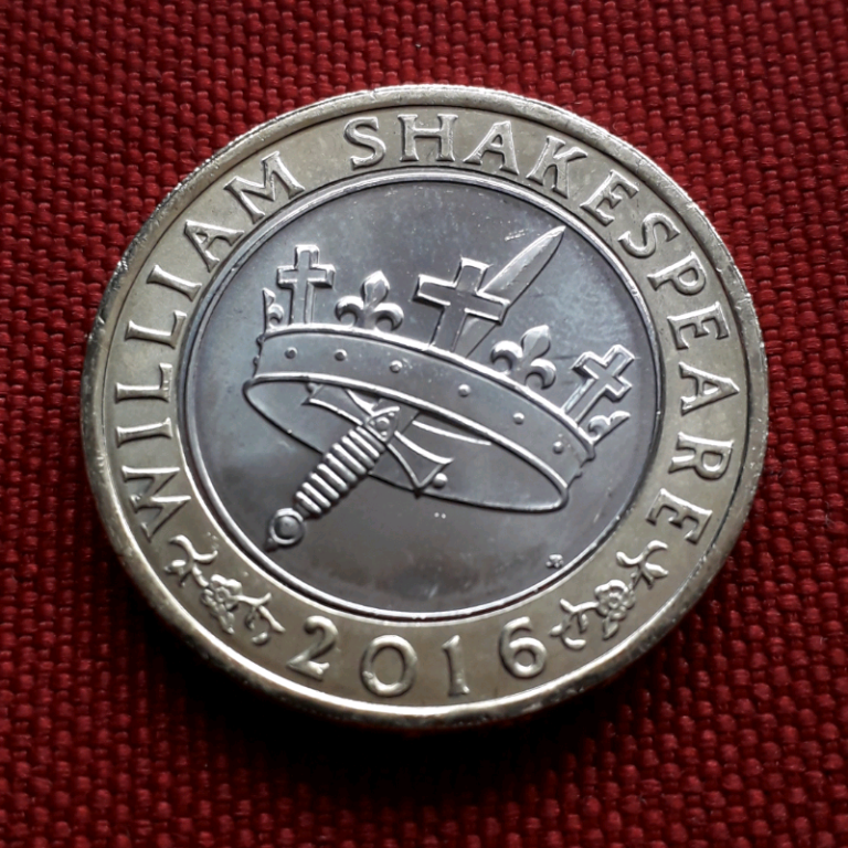 £2 2016 UNCirc. Shakespeare Histories two pounds coin