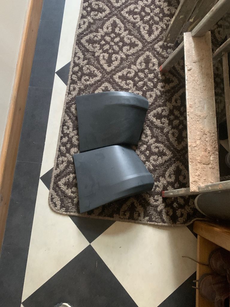 Ford transit connect rear bumper corner end caps