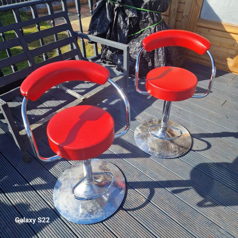 Red Bar Stools