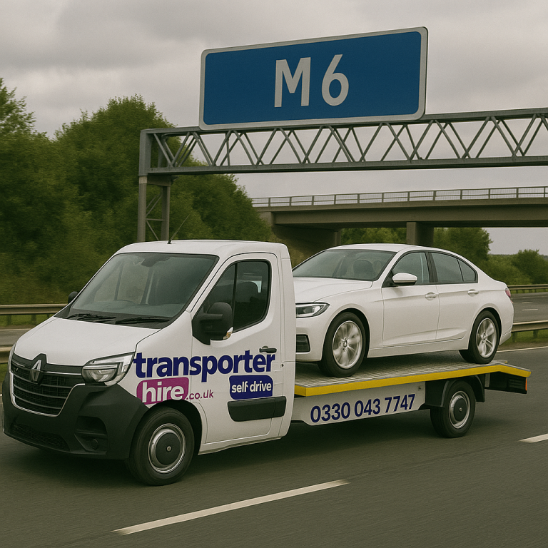 Car Transporter Hire 3.5T – Birmingham – Self Drive – Insurance Included
