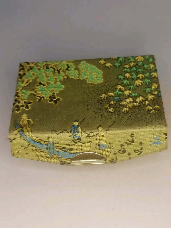 Vintage Jewellery box with mirror inside. (red inside). 