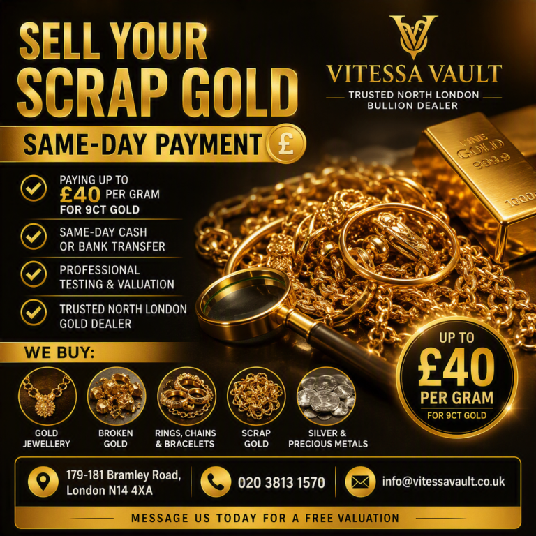 SELL YOUR SCRAP GOLD - SAME DAY PAYMENT