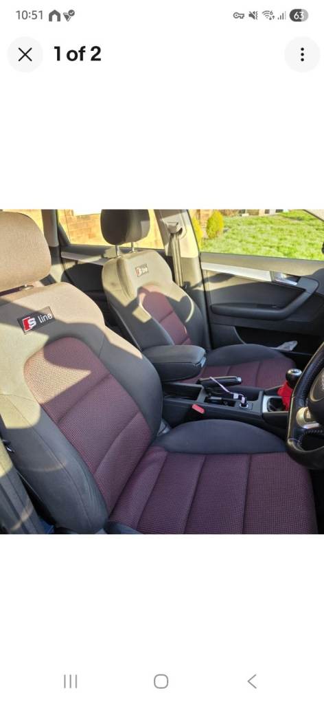 Audi a3 seats