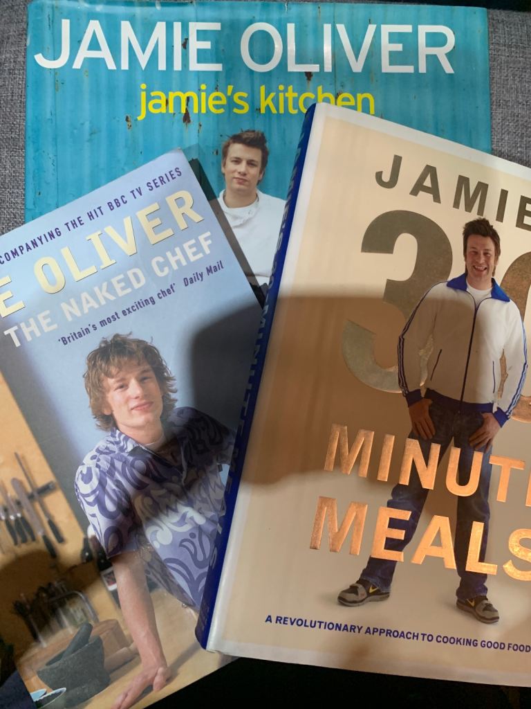 Jamie Oliver Cookbooks - Jamie's Kitchen, Naked Chef, 30 Minute Meals