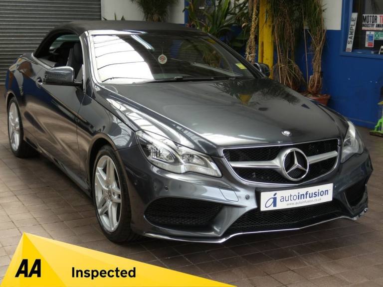 2014 Mercedes-Benz E Class 2.0 E200 AMG Line Cabriolet 2dr Petrol G-Tronic+ Euro 6 (s/s) (184 ps)...