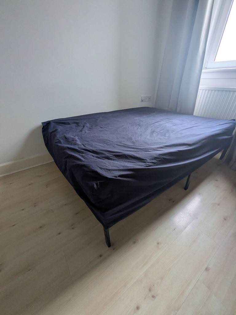 Double bed and mattress 