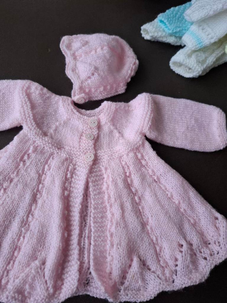 Hand made baby cardigans 