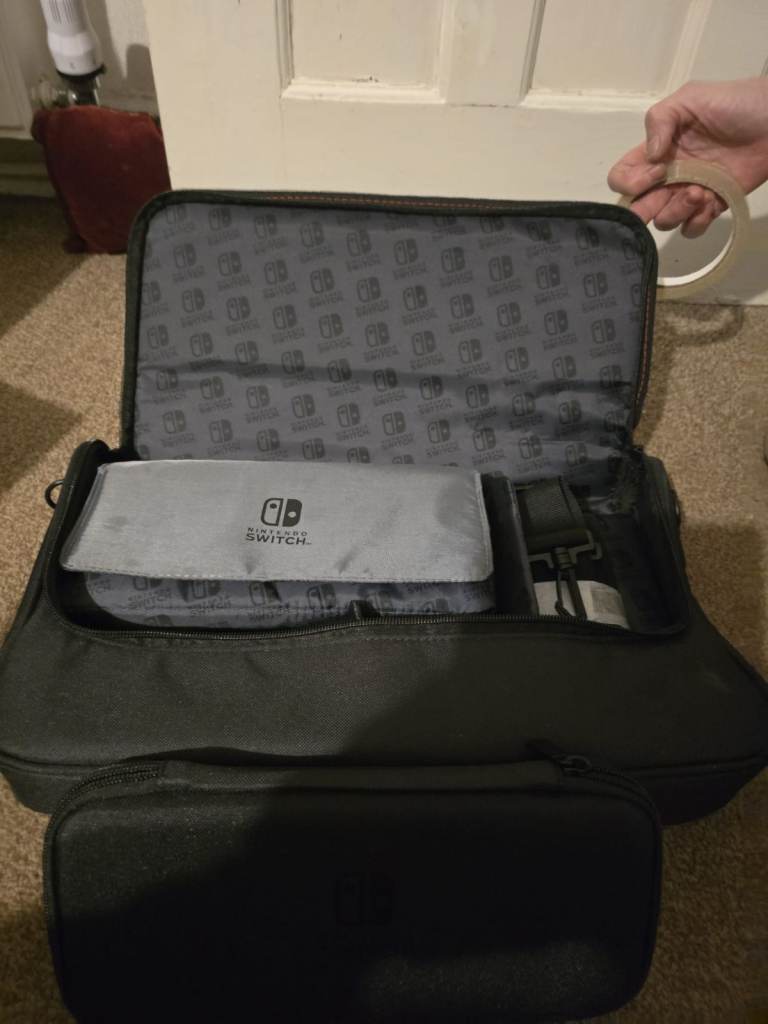 Large Nintendo Switch Accessory Bag and Case