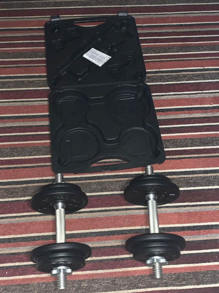20 KG Cast Iron Dumbell set