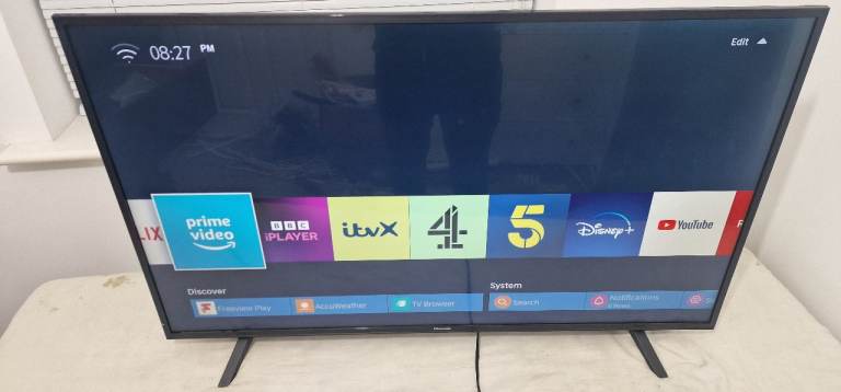 image for Hisense 43" 4k smart tv _ can deliver