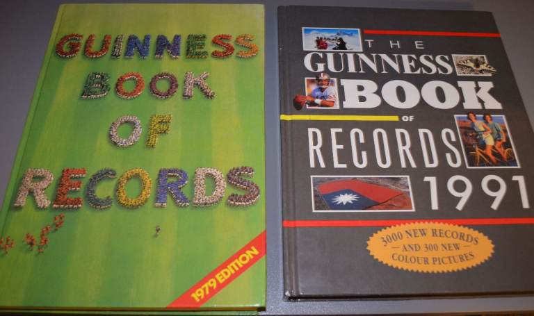Guinness Books of Records 1979 and 1991 Books/book – post or collect