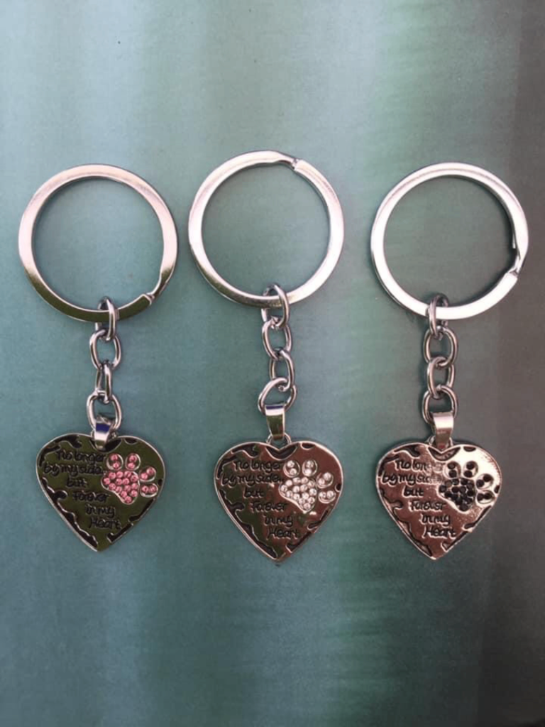 image for 🐾 💖 No longer by my side but forever in my heart bracelet £3, key rings £3. Post or