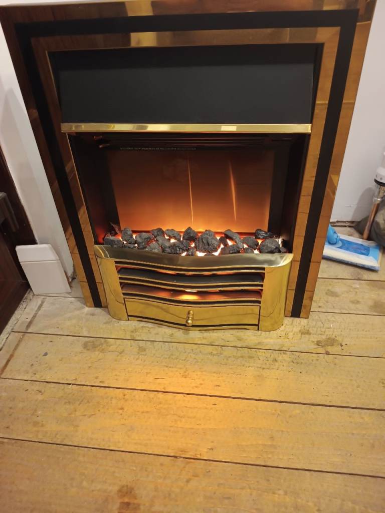 Electric fire inset heater all working only £15