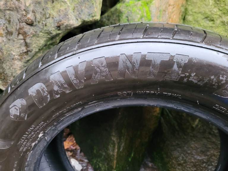 2 x 205 60 16 tyres with ok tread 