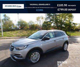 VAUXHALL GRANDLAND X 1.5 TD Business Edition,2020,Sat Nav,Park Sensors,Bluetooth,F.S.H,Ulez OK