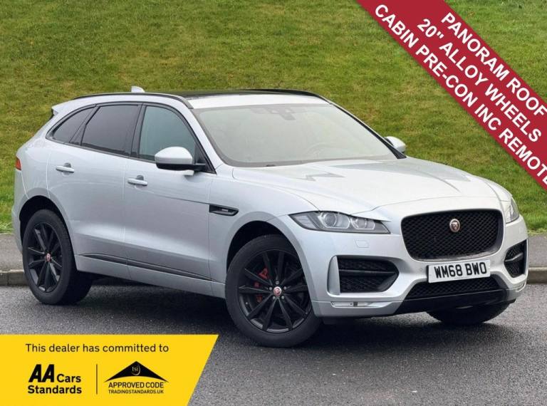 2018 Jaguar F-Pace 2.0 D180 R-Sport SUV 5dr Diesel Auto AWD Euro 6 (s/s) (180 ps) ESTATE Diesel A...