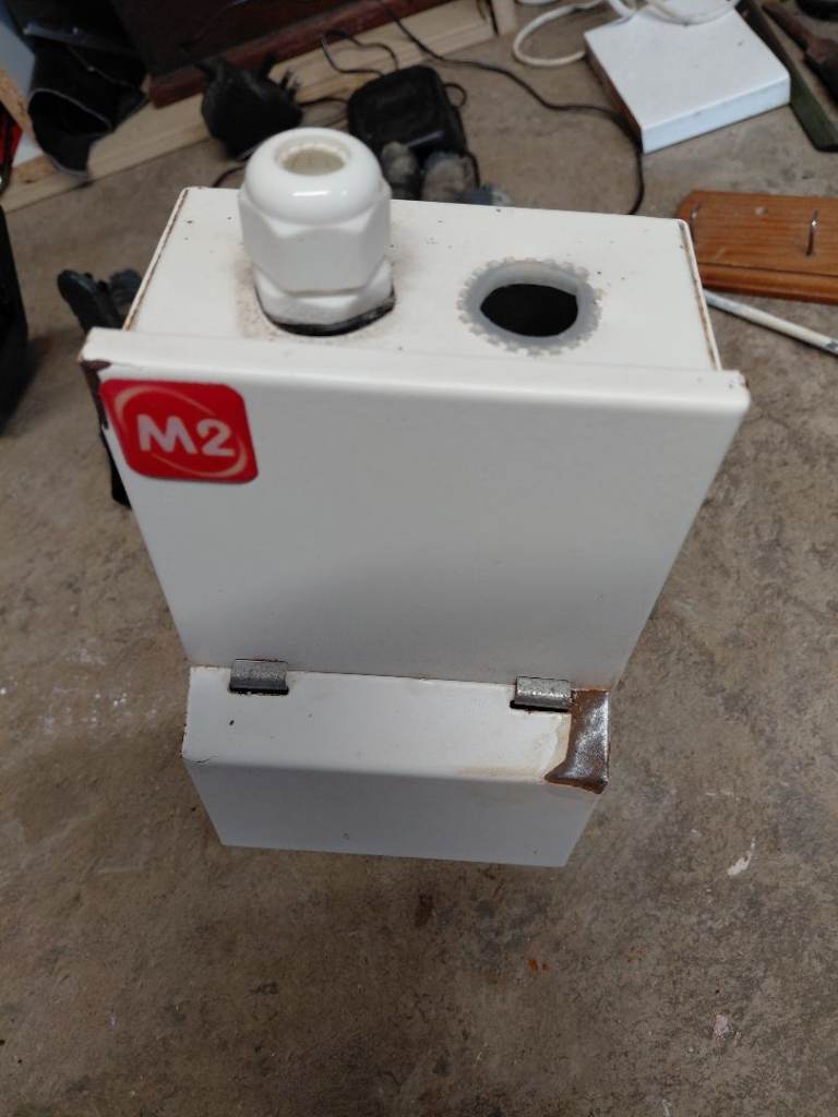 Garage consumer unit with RCD