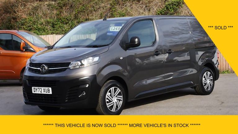 2022 Vauxhall Vivaro 2700 DYNAMIC120 L1 SWB IN GREY ONLY 40.000 MILES,AIR CONDITIONING,PARKING S ...