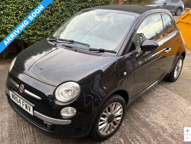 2015 Fiat 500 1.2 Lounge 2dr [Start Stop] CONVERTIBLE PETROL Manual